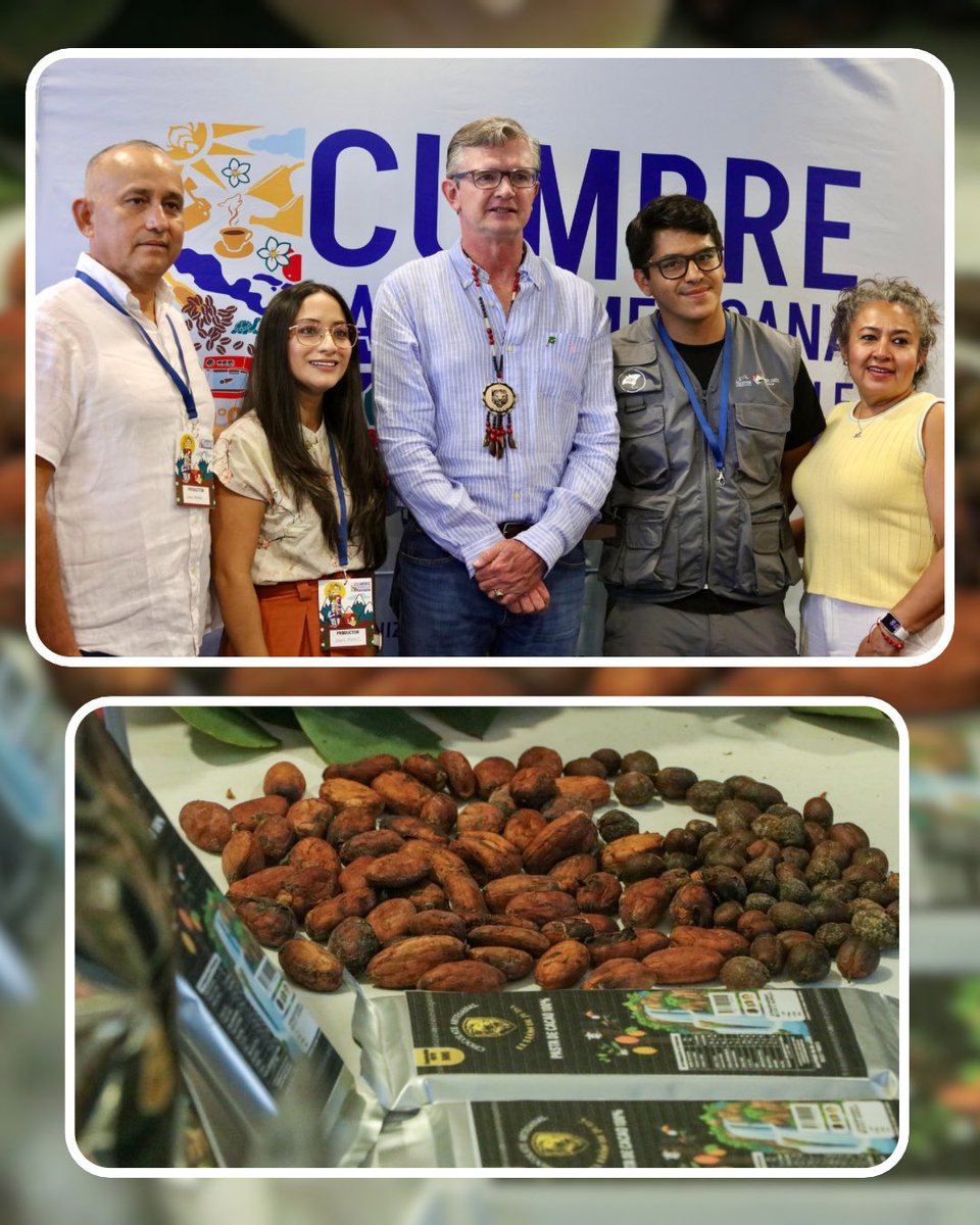 AgriculturaEc's tweet photo. En el marco de la Cumbre Latinoamericana Café Sostenible Orígenes Ecuador, el ministro @JuanCVegaEC, asistió a la jornada de clausura del evento desarrollado en la UTPL, donde además recorrió los stands y conoció de cerca iniciativas, emprendimientos y experiencias vinculadas a la cadena productiva del café. ☕

Este espacio ha permitido fortalecer el diálogo, el intercambio de experiencias y la articulación de acciones en favor de una caficultura más sostenible, innovadora y competitiva para el país.

#ElNuevoEcuador #CaféSostenible #OrígenesEcuador