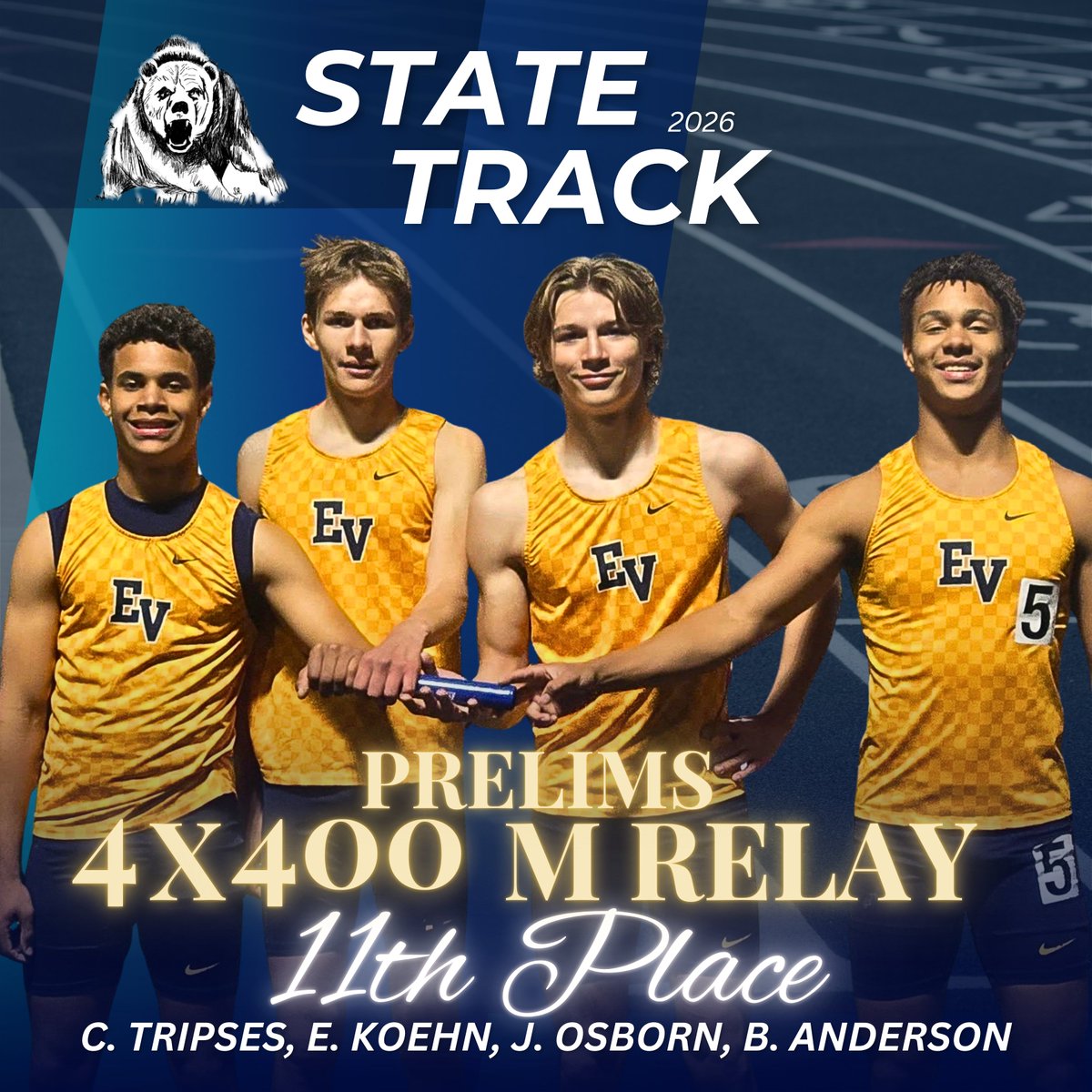 EnglishValleys's tweet photo. 🏅💙💛 2026 STATE TRACK RECAP 💛💙🏅 
Part 2
Congratulations to everyone on an outstanding season and an amazing performance! 🏃‍♂️🏃‍♀️🔥 https://t.co/i8xaIE5SBJ
