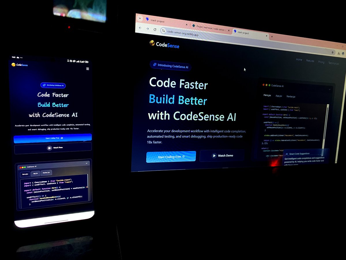 KayDoesCodes's tweet photo. We never stop building and developing 💻🦾.

What are you working on?? https://t.co/rEtPmqjNWc