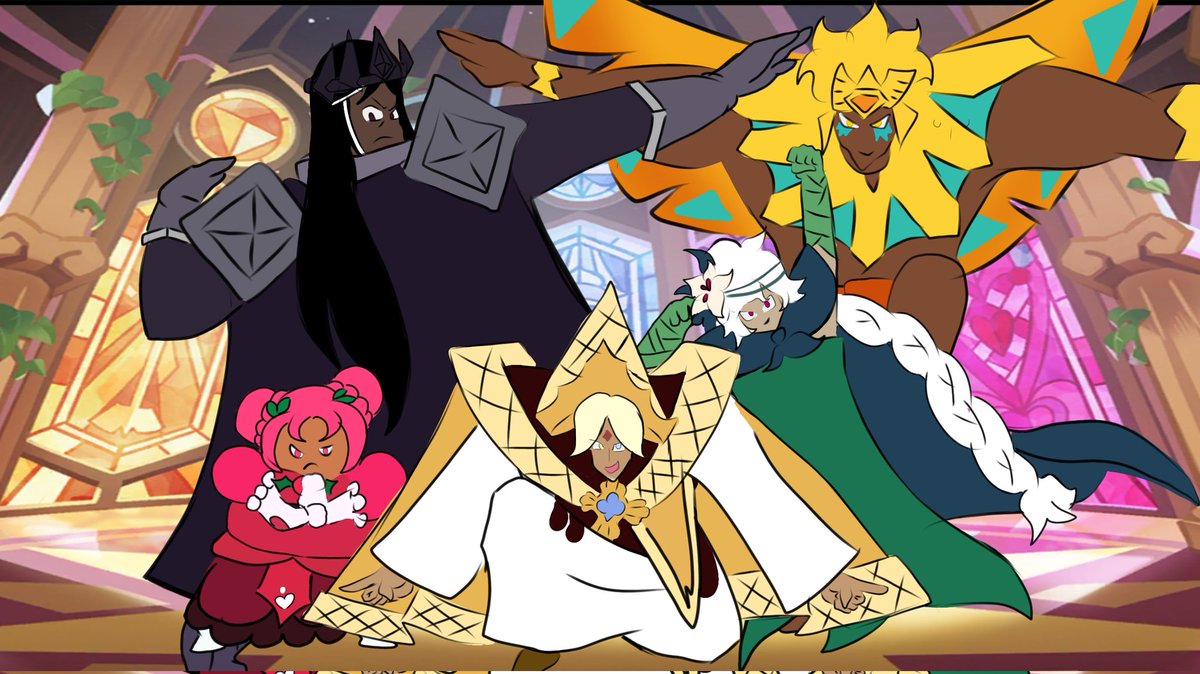 Richard_2D's tweet photo. Los ancestrales especiales ginyu 

#cookierunkingdom #crk https://t.co/HnbqKpCOHr