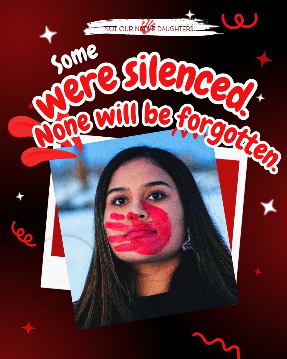 VoteGreyBull's tweet photo. There is power in refusing silence. We move, speak, and remember.

MMIWR are not statistics—they are daughters, mothers &amp; sisters. We say their names so they’re never erased.

Join us: Text NOND to 44-321. Share + follow  

#MMIP #MMIWR #SayTheirNames https://t.co/hx2r7TWoSH