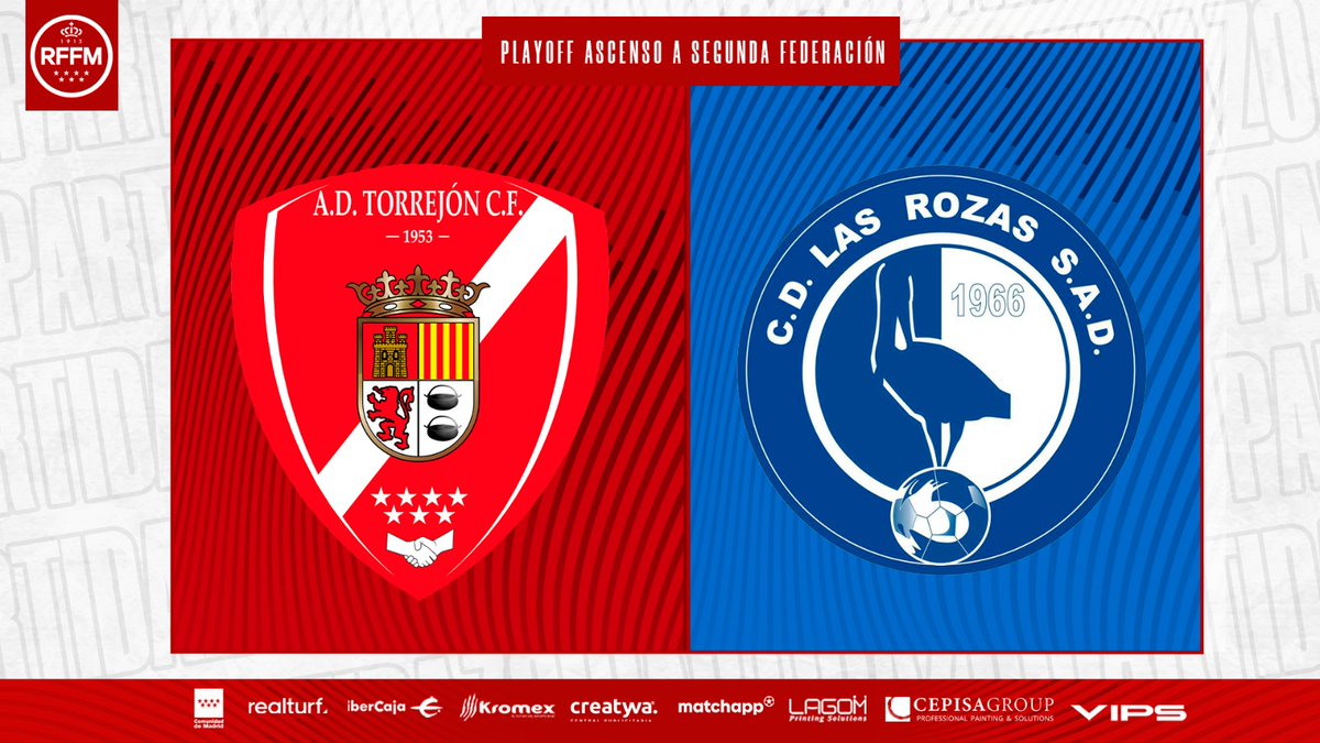 RFFM_oficial's tweet photo. ⚽ FÚTBOL EN LAOTRA DE TELEMADRID 

Mañana a las 11:30h sigue EN DIRECTO la vuelta de la semifinal territorial del Play Off entre @AdTorrejoncf y @LasRozas_CF.

¡NO TE LO PIERDAS! 🔜 https://t.co/PVZRrehTUP