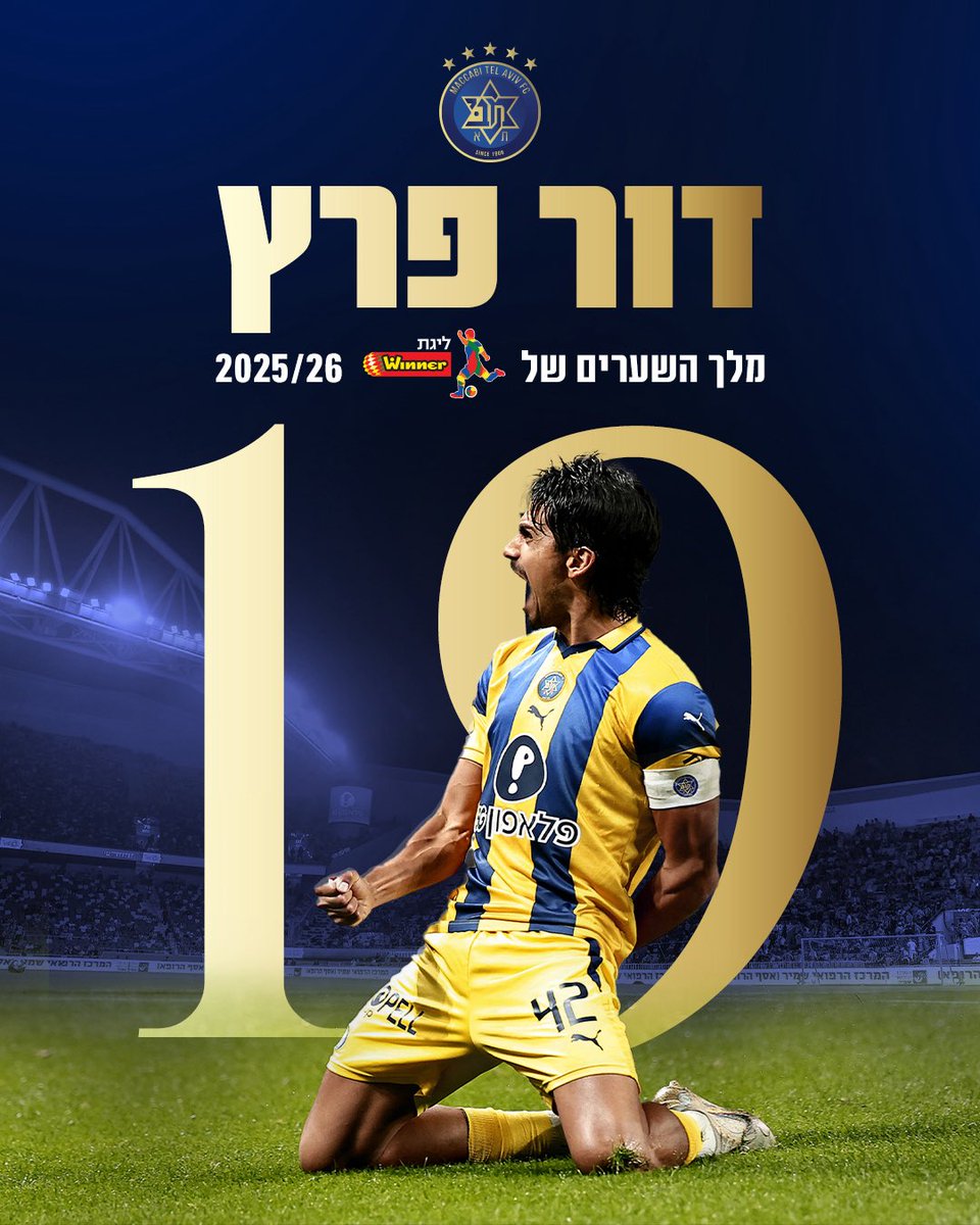 MaccabiTLVFC's tweet photo. מלך! 👑 https://t.co/GsGZCxmNkD