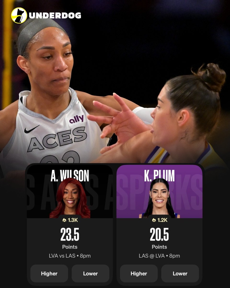 Underdog WNBA tweet media
