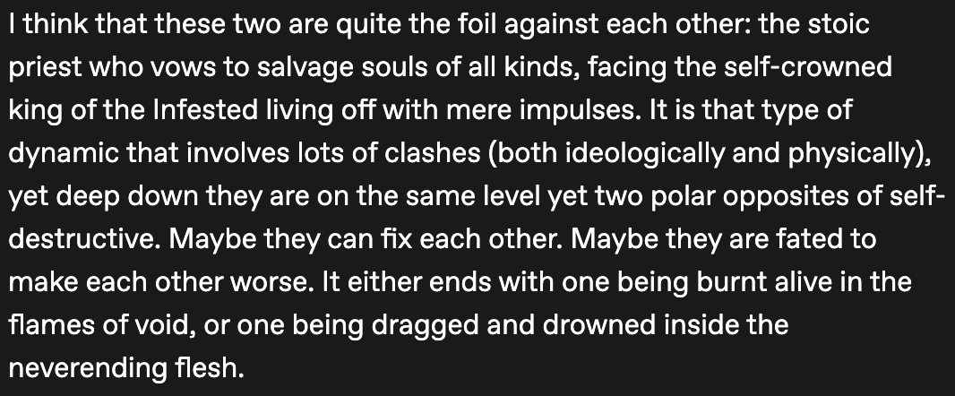 H_omiu's tweet photo. someone asked me on tumblr why do I ship nidus and harrow specifically and here are my answers #warframefanart https://t.co/kUFyaU3EBq