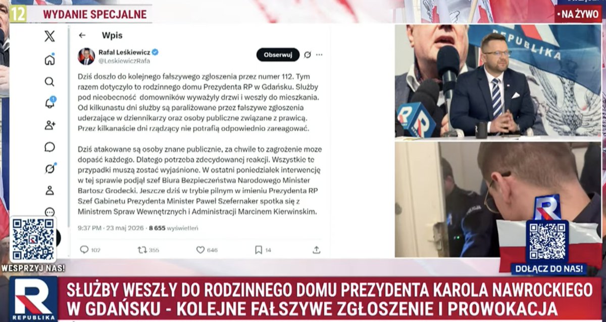Telewizja Republika 🇵🇱 #włączprawdę tweet media