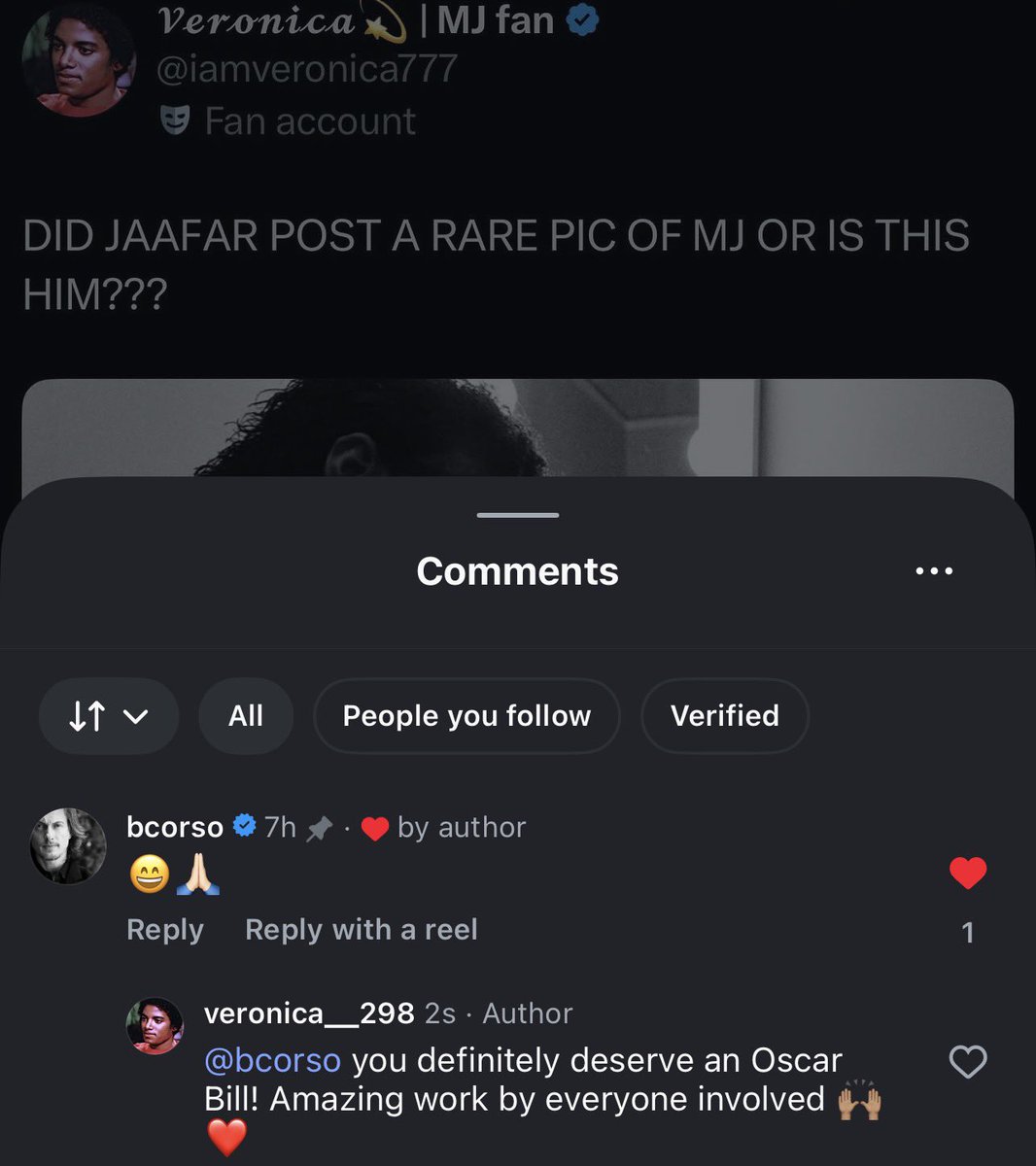 𝓥𝓮𝓻𝓸𝓷𝓲𝓬𝓪💫 | MJ fan tweet media