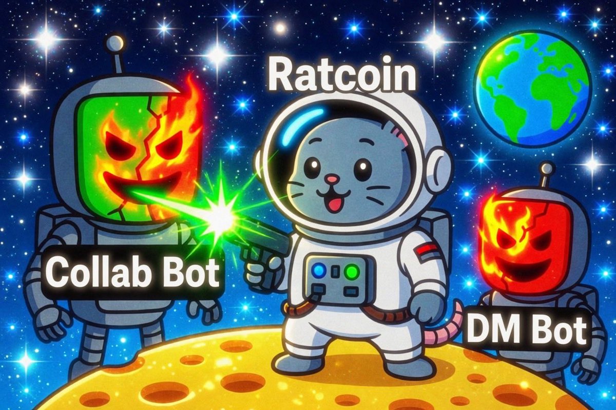 Ratcoin420's tweet photo. What’s good frens? Drop a 🐀 below

#Ratcoin #SOL $SOL https://t.co/4yumHTJRRd