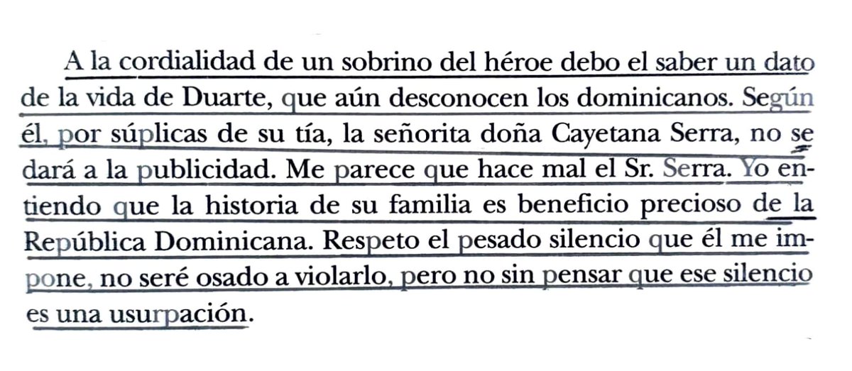 EdwinJPe's tweet photo. Entonces Sócrates Nolasco se llevó a la tumba ese código que le bajaron de Duarte. El dato se lo dió un sobrino de José María Serra, miembro fundador de la Trinitaria. https://t.co/5O1rKOD0jb