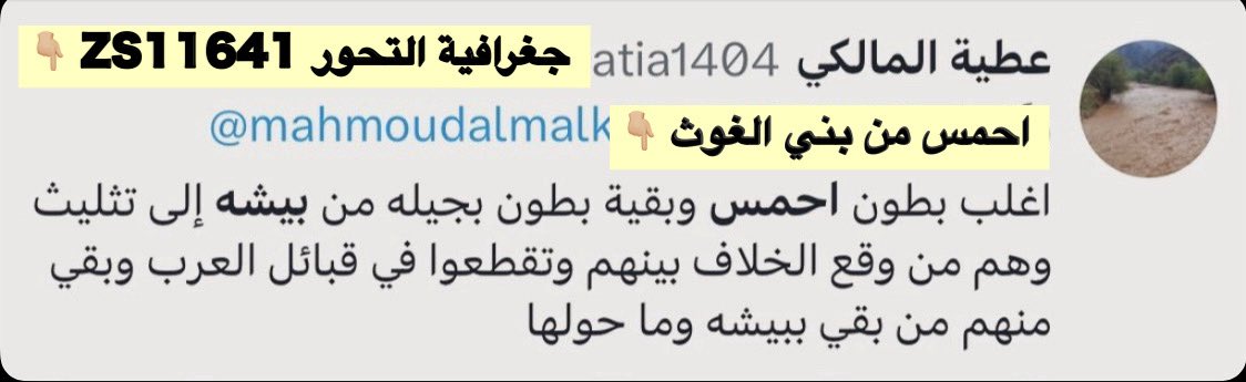 الغَوْث بن أَنْمار tweet media
