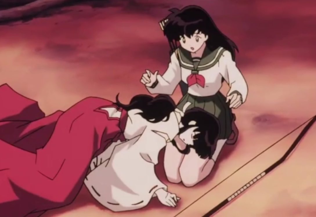 mangakagome's tweet photo. i mourn the mentor/mentee relationship that could’ve been if rumiko actually gaf https://t.co/L4O0Ih8n98
