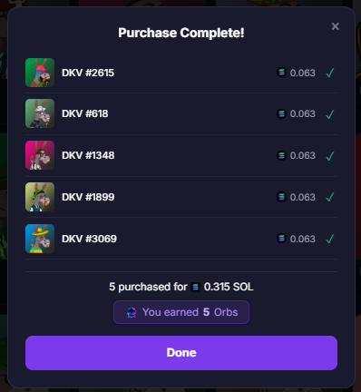 live4fun67's tweet photo. Thank you to whoever floored these @SolDonkeyverse
 😘 Very smooth purchases on @OrbisOnSOL 😘

These stubborn Donkeys are staked on @GotmLabz and  earn me daily $GOTM 🤑🤑🤑 https://t.co/LsTJfFSZmS