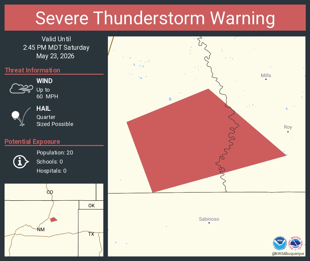 NWS Albuquerque tweet media