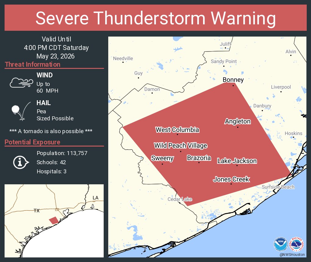 NWS Houston tweet media
