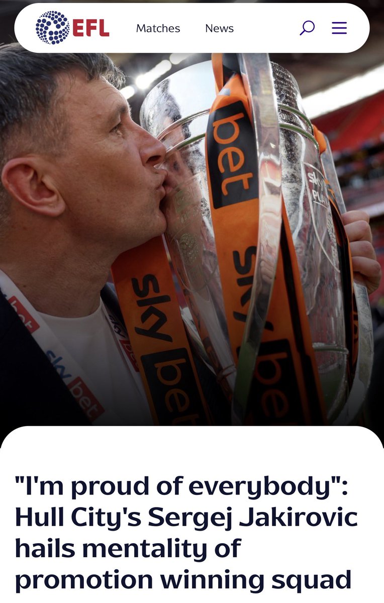 LjubanovicDavor's tweet photo. Hull City are officially back in the Premier League! Huge congratulations to manager Sergej Jakirović and goalkeeper Ivor Pandur—the Croatians behind this incredible promotion! 🇭🇷🤝🇬🇧 See you in the Premiership! 🏴󠁧󠁢󠁥󠁮󠁧󠁿🔥#HullCity #PremierLeague  #Jakirovic #Pandur https://t.co/PO19tquT8g