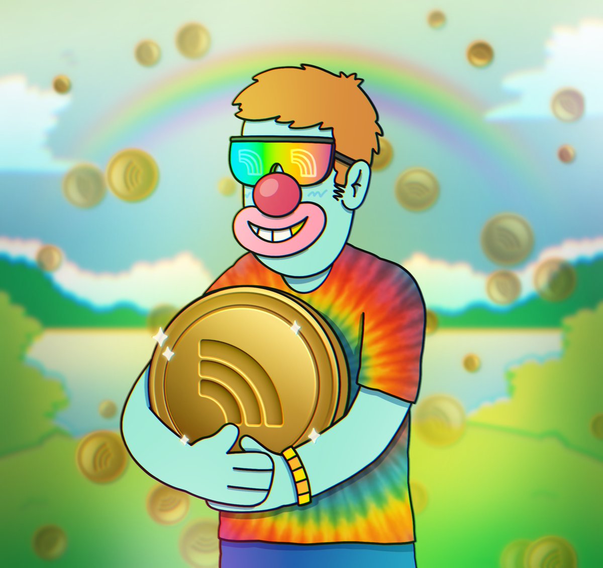 Rainbow tweet media