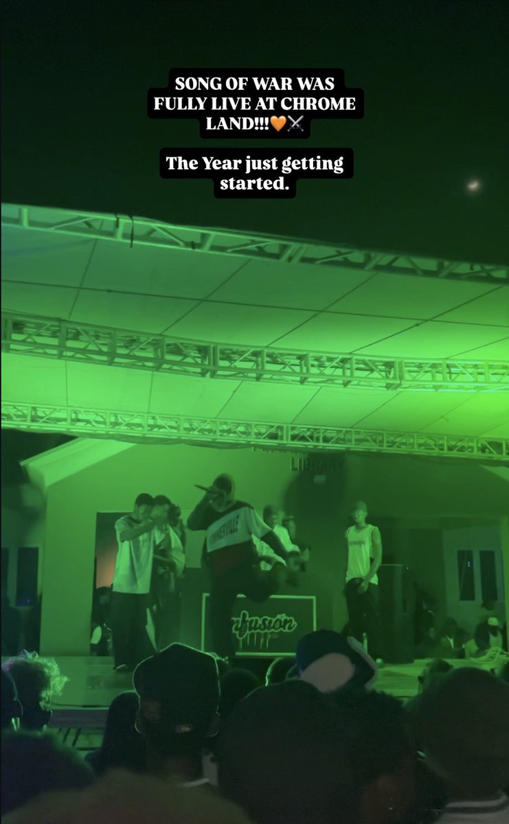 ChipiotheSpirit's tweet photo. IYOKOKOKO WAS LIVE AT CHROME LAND!!!🧡⚔️

The Energy was never of my ability alone, but that of the ANCESTORS.

New Music heavily otw.👀

#greatness #trendingtoday https://t.co/O6xc9tzCHp