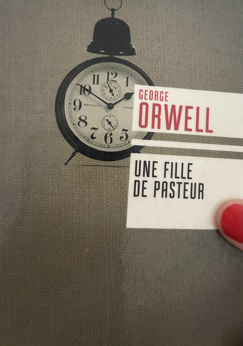 luesetvues's tweet photo. @cosmoslitterair Orwell « Une fille de Pasteur » https://t.co/ut6lEWqxow