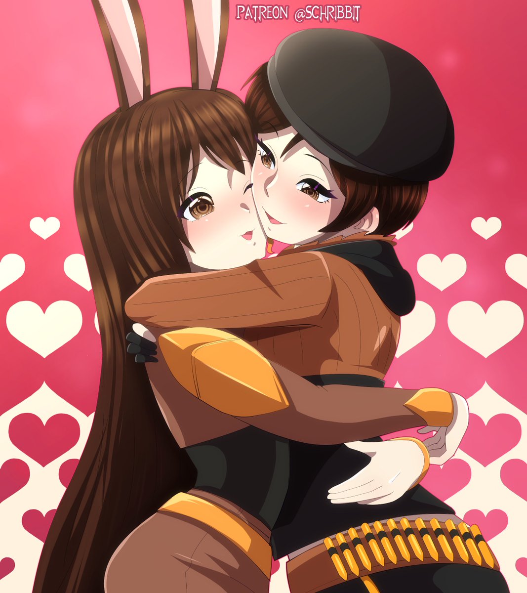 Schrwby's tweet photo. Coco and Velvet~ #crosshares
#rwby #rwbyfanart https://t.co/MB5Yc3o14g