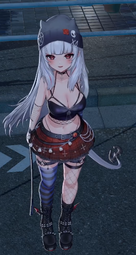 PsychoTurtle29's tweet photo. OMG look at @LucyPyre_ 's new 3d model it's so damn cute ! @Layla_3D really cooked with this one ! https://t.co/gt0YZ13e2V