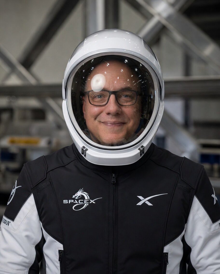 douggood's tweet photo. Grok made me a bada$$ SpaceX Astronaut! I ❤️Grok! https://t.co/xOk8QvszA0