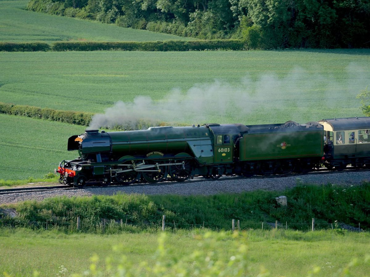 Derek_Charnwood's tweet photo. Flying Scotsman https://t.co/ZDHKDVuUmh
