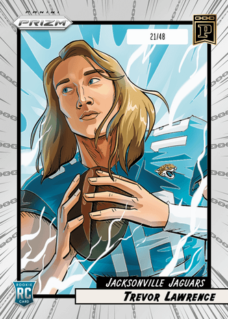 🏈 Trevor Lawrence #21/48 SOLD for $200.00 (0.10 ETH) 2021 Panini