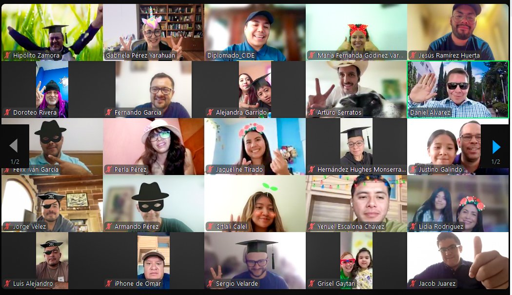 CIDE_DGGPP's tweet photo. Hoy concluimos la sesión 31 del Diplomado en Gobierno, Gestión y Políticas Públicas 7a edición. Felicidades a las y los estudiantes comprometidos con el desarrollo profesional y el aprendizaje compartido. 👏🎓 
#DGGPP7 https://t.co/CRhKIQnx11