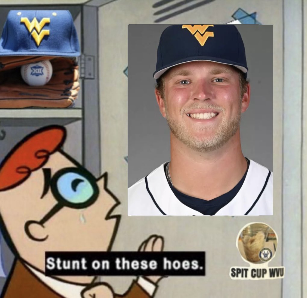 SPIT CUP WVU ⚾️ tweet media