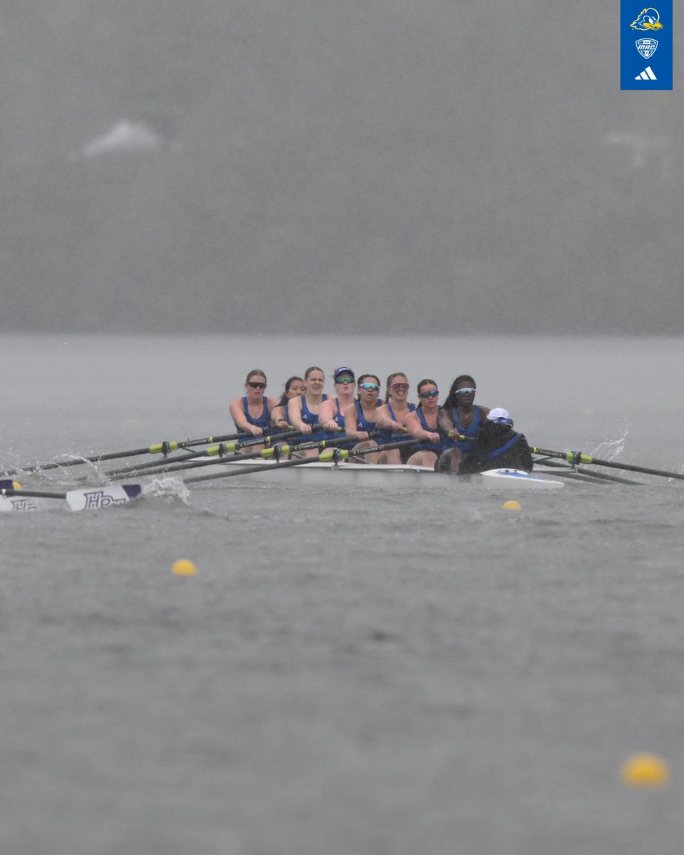 DelawareRowing's tweet photo. Throwback to conference championship MACtion! 💥 https://t.co/03vIfnT1wK