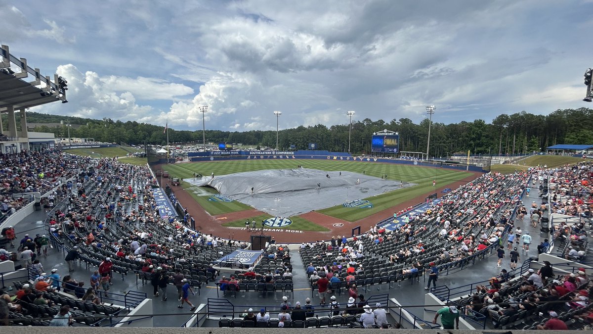 tpolitz's tweet photo. Fortunate to work the @SEC Baseball Tourney for 4th year. 

ABS Challenges are as compelling as the talent level.

Thru 12.5 games: 91 challenges, 52 calls overturned (57%). @MLB overturn rate is 53% in 2026.

(1/2) https://t.co/mMDGkOqasU