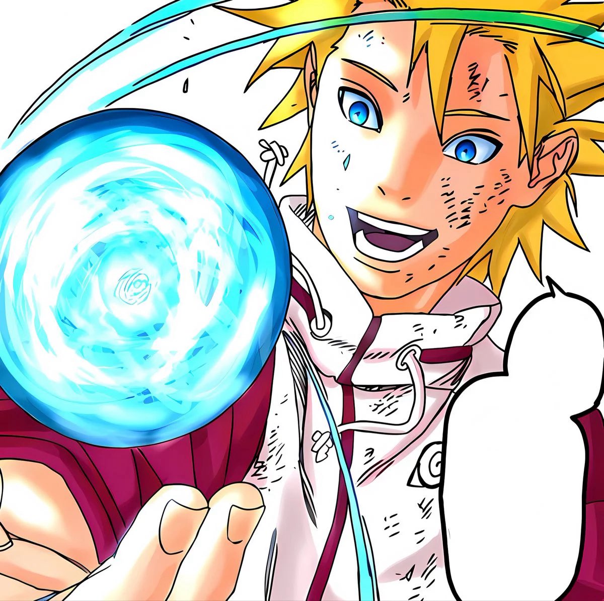 VictorMirio's tweet photo. Por estas mamadas de Pierrot es que hay tanta desinformación en Naruto. Menos mal, Kishimoto le sacó su One-Shot a Minato para reafirmar lo que se dice en el manga. El Origen del Rasengan. https://t.co/rBrHw5OHbm