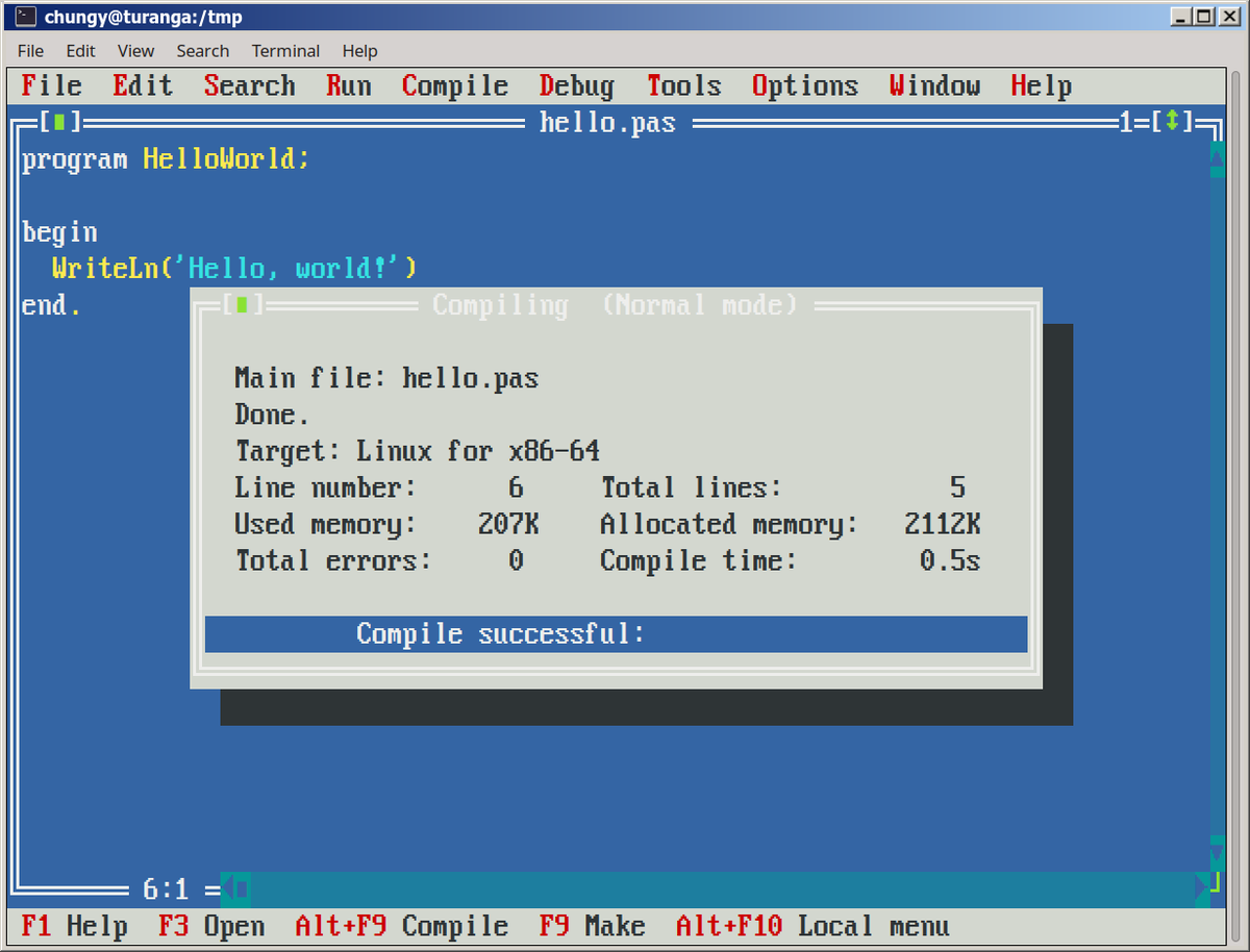 chungy's tweet photo. @LundukeJournal Meanwhile, on Linux... https://t.co/PT6pRAgZEa