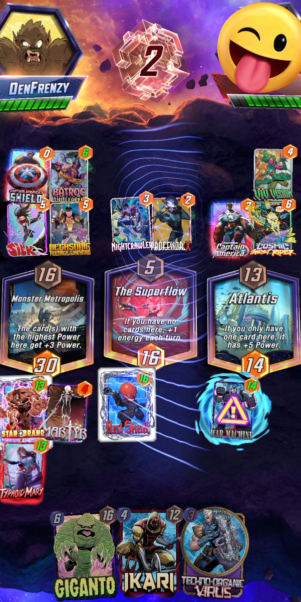 MyCBCollection's tweet photo. I love that you can play Skills into Professor X lanes. https://t.co/D6MCFDU9Vl