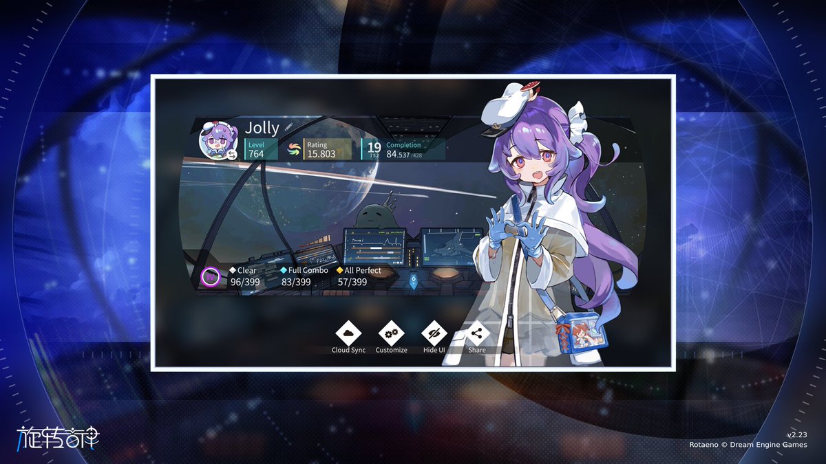 Rotaeno公式 tweet media