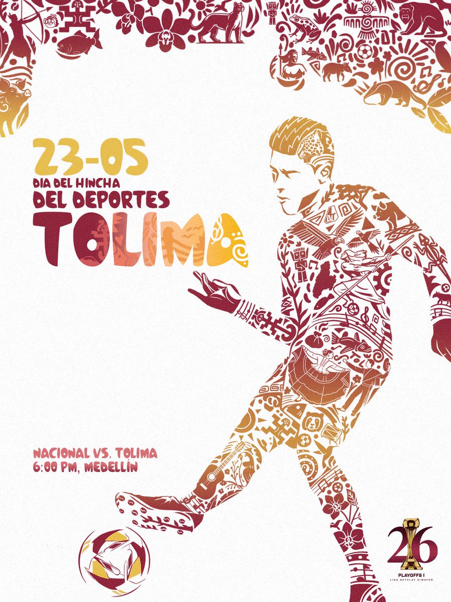 cdtolima's tweet photo. La TRIBU no solo está en la cancha o en la tierra firme, está los tolimenses que con orgullo portan estos colores en cada lugar donde están🔥🏹 https://t.co/jsfYpvAPgn