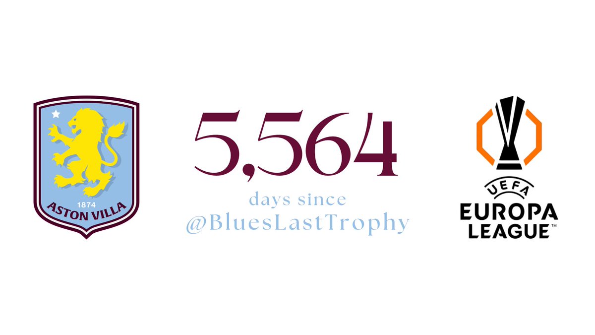 How long since Blues won a major trophy? tweet media