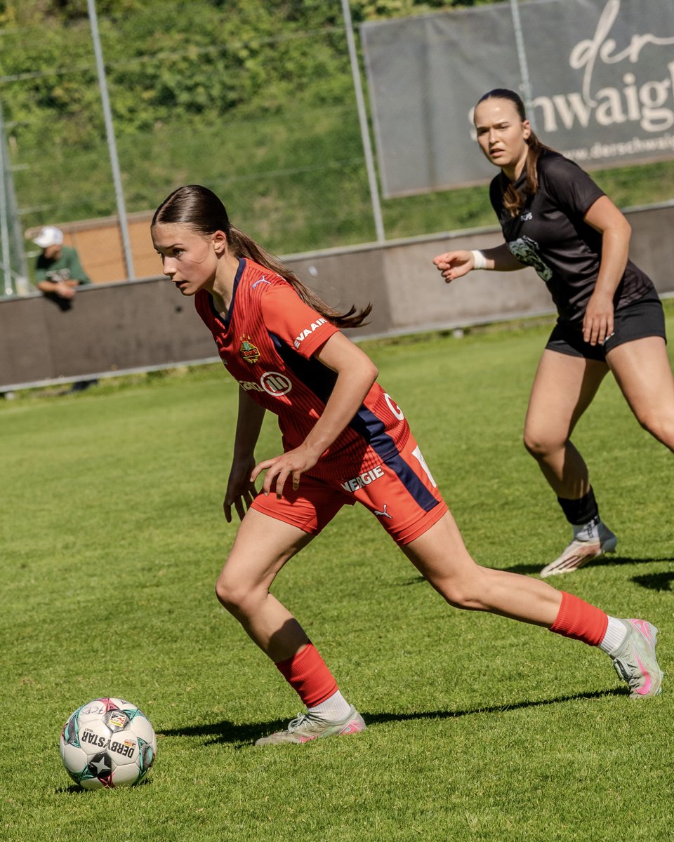 skrapid's tweet photo. YESSS! Wir verabschieden uns aus der 2. Frauen Bundesliga mit einem hart erkämpften 2:1-Auswärtssieg. 🔥

#SCR2026 #DieRapid 

📸 Laura Balogh https://t.co/aO07VP9bZb