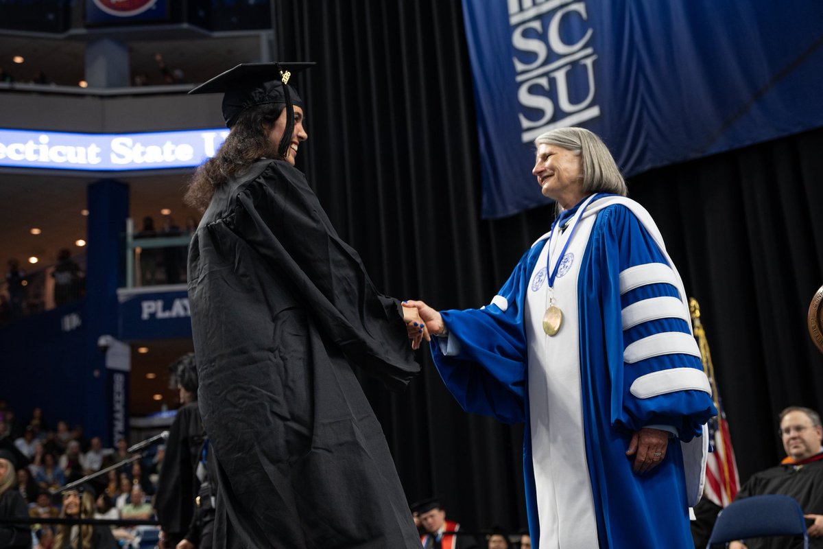 PresSandyBulmer's tweet photo. We celebrated nearly 1,300 undergraduate students whose hard work, resilience, and determination brought them to the Commencement stage. You chose well when you chose @SCSU, and I know you will continue to make a difference in your communities, careers, and beyond. https://t.co/PRNzhgqGya