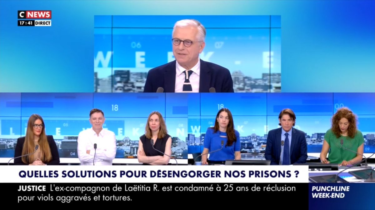 HYoussouf1297's tweet photo. Punchline weekend avec @ThierryCabannes @cparisidf @stephaneclerget @KarimaBrikh @EgypteDo @sabrinabierlein et toute l'équipe cet après-midi sur @CNEWS ! ❤️🥰👋 https://t.co/3aArtoBkvp