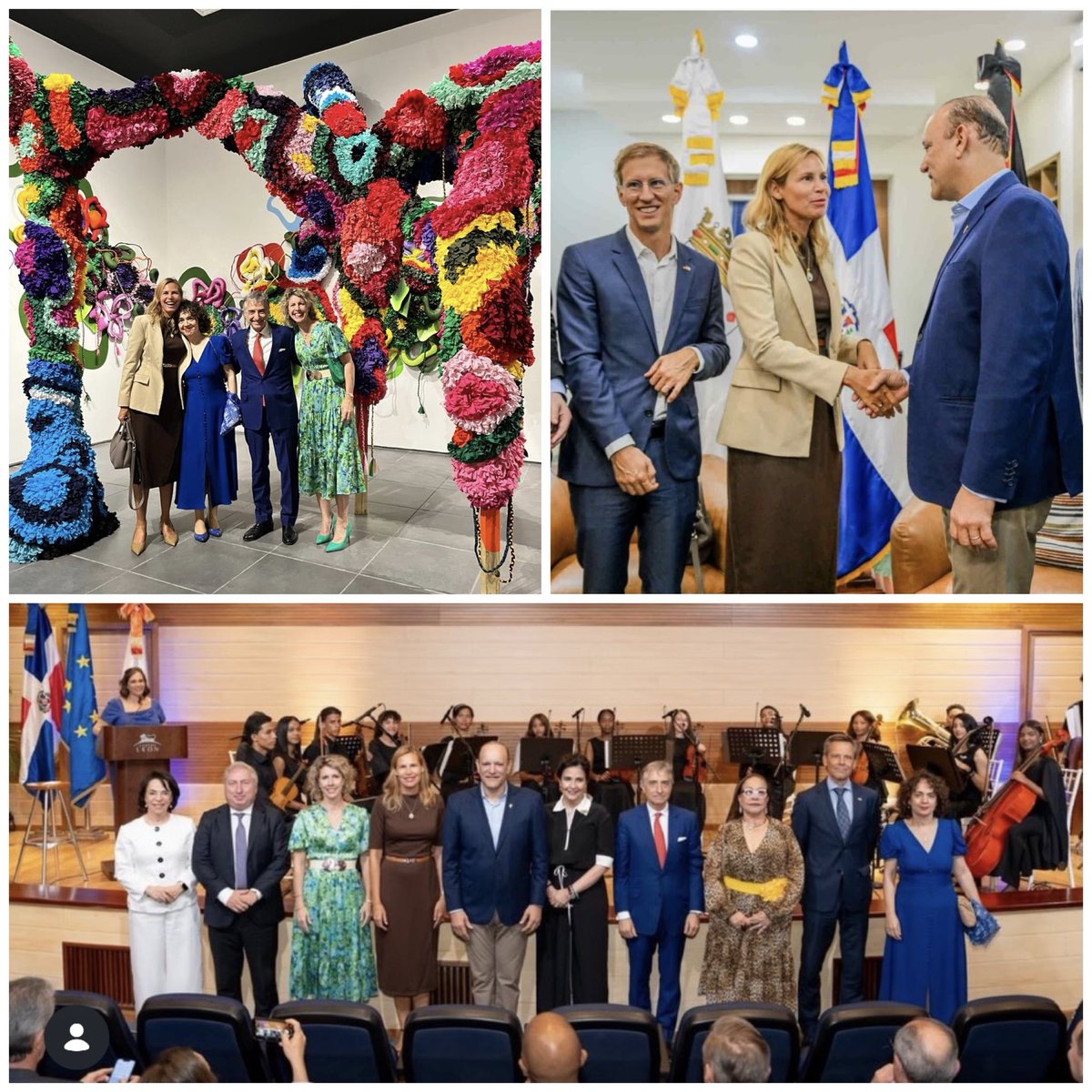 GermanAmbDR's tweet photo. Siempre feliz de venir a la Ciudad Corazón ❤️ #Santiago junto con el #EquipoEuropa y con nuestra delegación en el marco de nuestra #SemanaAlemana. 
Gracias al alcalde @ulisesrodg @AlcaldiadeStgo y al @CentroLeonRD por su hospitalidad y colaboración!
🇪🇺🇩🇪🤝🇩🇴 https://t.co/lVmfKvrjqr