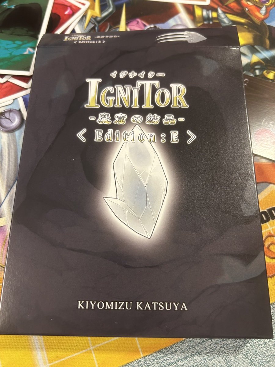 yami316's tweet photo. 今日ゲムマで買ったIGNITORやったけどガチでギリギリの戦いすぎて本当に楽しかった!神ゲーとさせてください!
#IGNITOR #イグナイター https://t.co/EdZIMxywVu