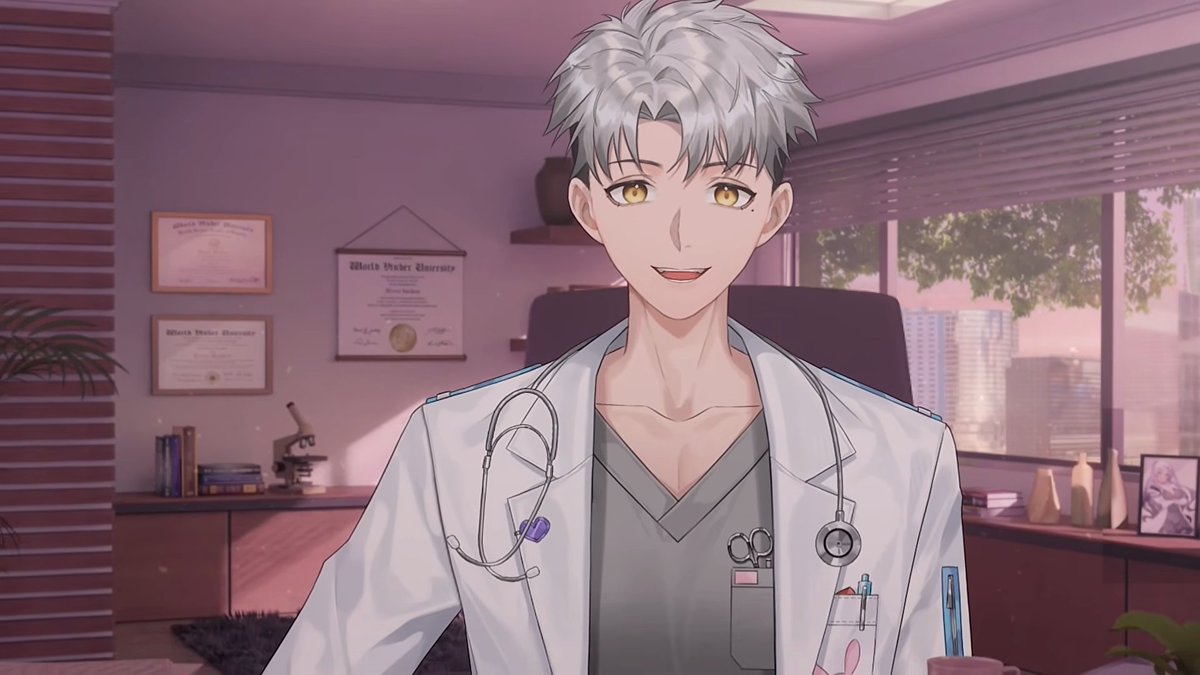 fungi_v's tweet photo. aw hell nah, I joined my first Telehealth session and my doctor pulled up with a vtuber model 💀 dawg im gonna die https://t.co/VK8je2iHxc