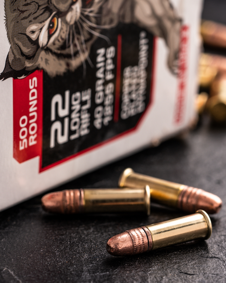 winchester's tweet photo. Fun that never quits. 

Whether you’re plinking tin cans or teaching the next generation, Wildcat .22 LR delivers the reliability and accuracy to keep the day going. 

And for even more time at the range, the new Wildcat Ammo Jug gives shooters 1,500 rounds in a durable, easy-pour, resealable container built for easy carry and storage.

#WinchesterAmmuntion #Rimfire #Plinking