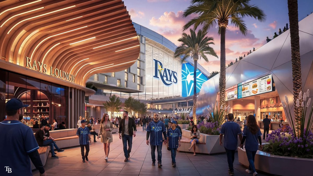 ballparkdigest's tweet photo. The proposed new Rays ballpark cleared two important hurdles this week after Hillborough County and Tampa approved initial funding plans, but there is plenty of work to tackle in preparation of a final deal. #MLB #sportsbiz #baseballbiz https://t.co/hiWckxBhkK https://t.co/Ob4VGujPy6
