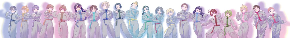 kisora27_kids's tweet photo. ニート部×ブレインロット(曲)パロ
20人横に並べました🕺
リプに拡大版あります
#ニート部アート https://t.co/UyiqtIJ13Y
