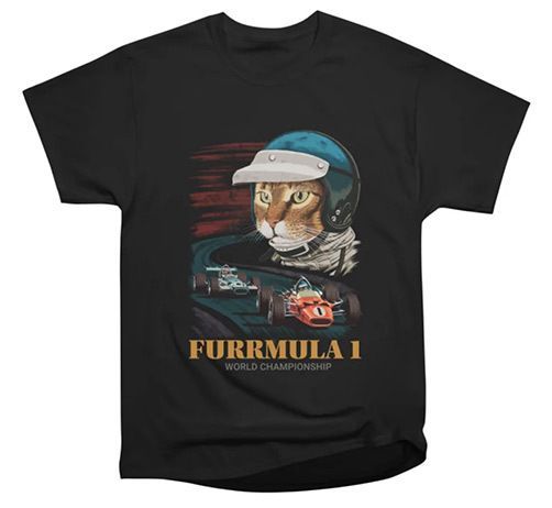 TeeMagnet's tweet photo. Today at https://t.co/cpyHi27IGo - Who needs race cars when you can have race cats? @threadless https://t.co/jqNSFxvdrJ https://t.co/hM8trlHU5V