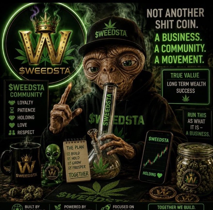 weedstaComm's tweet photo. ✅Dream BIG!!
#WEEDSTA https://t.co/Q9Yz1I4uZb