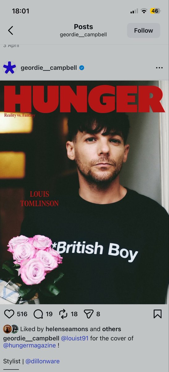 melons4louis's tweet photo. wearing geordie campbell and screaming for people to listen https://t.co/cWDFB5NnFu