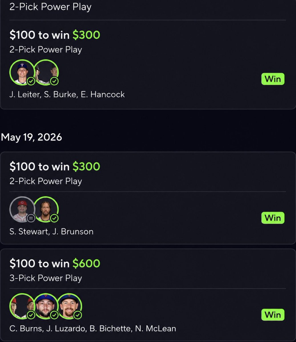 WizardOddsX's tweet photo. REAL WINS PRODUCED BY REAL STRATEGIES ✅💰

I have made thousands of dollars in the last week in a half WITHOUT ANY RESEARCH! 🧐 

Want to have the same results and stop with that bs research?👇

https://t.co/CGINMRsfrD

#Gambling𝕏 #MLB #NBA https://t.co/WqMGiisnDf